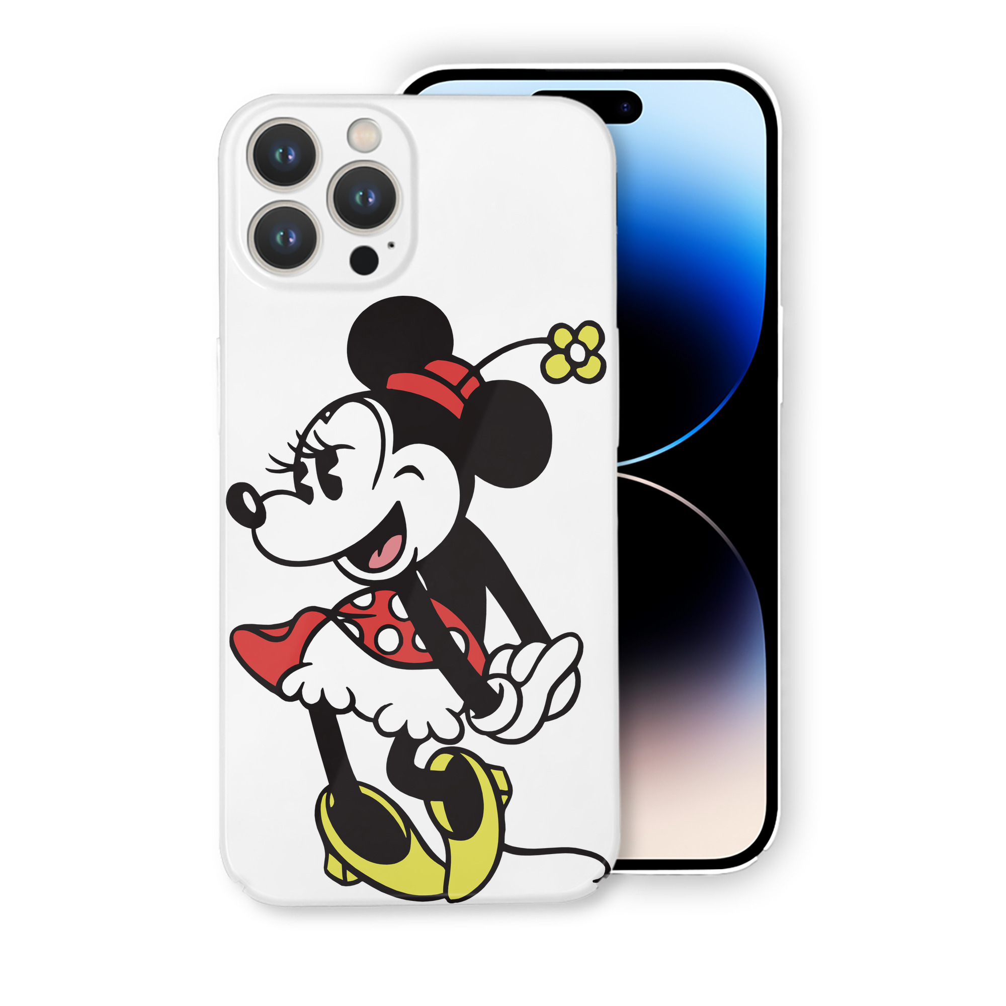 （画像用） ミッキーマウス Mickey Mouse 【iPhone 14シリーズ対応】ハードケース